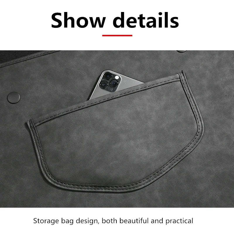 Car New Seat Back Logo Anti Kick Mat Accessories Autos Accesorios Rear Anti-kick Grinding Pads Car Accessories Interior