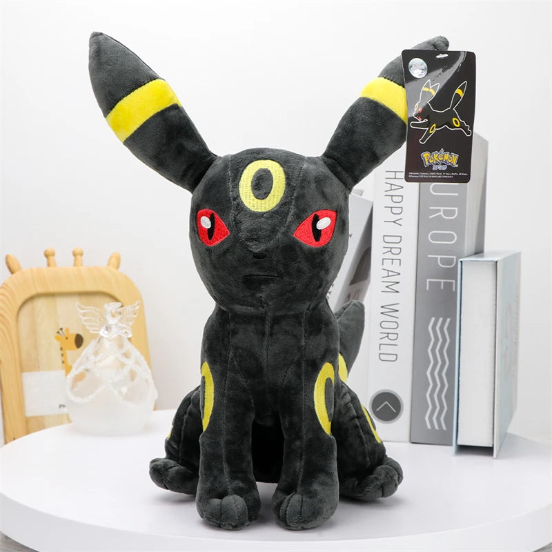 Oringinal Plush Toys Eevee Evolution Sylveon Umbreon Espeon Sylveon Glaceon Jolteon Stuffed Animals Peluche Dolls Gifts