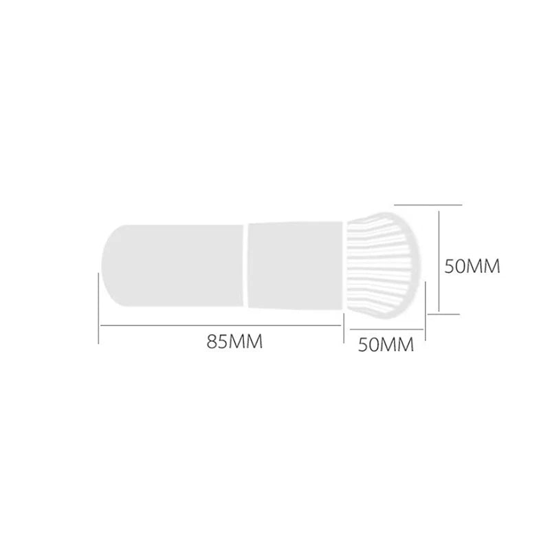 Profesjonelle sminkekoster Foundationpudder Ansiktsrougekost Myk ansiktsrouge Stor Kosmetikk Foundation Sminkeverktøy