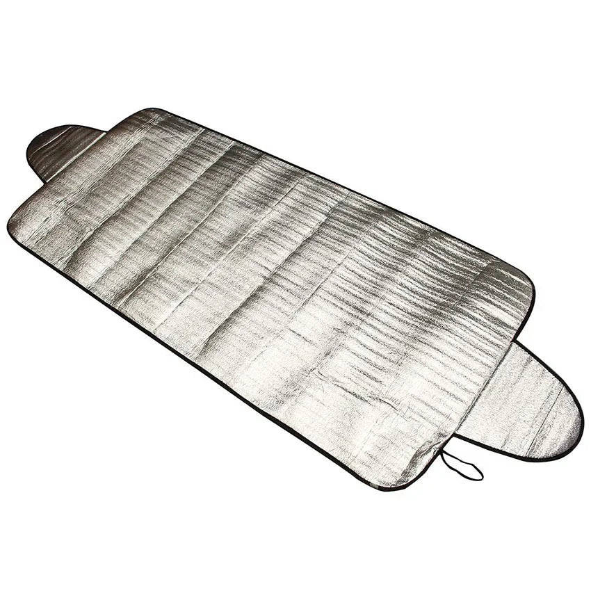 Cubierta universal para parabrisas de coche - Protector contra heladas, hielo, lluvia y sol para la mayoría de coches y todoterrenos, 1 unidad de protector de parabrisas automático