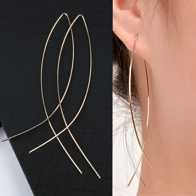 Pendientes de tuerca cuadrados de circonita azul de color plateado con borla larga para mujer, elegantes, delicados y encantadores, regalo premium para boda
