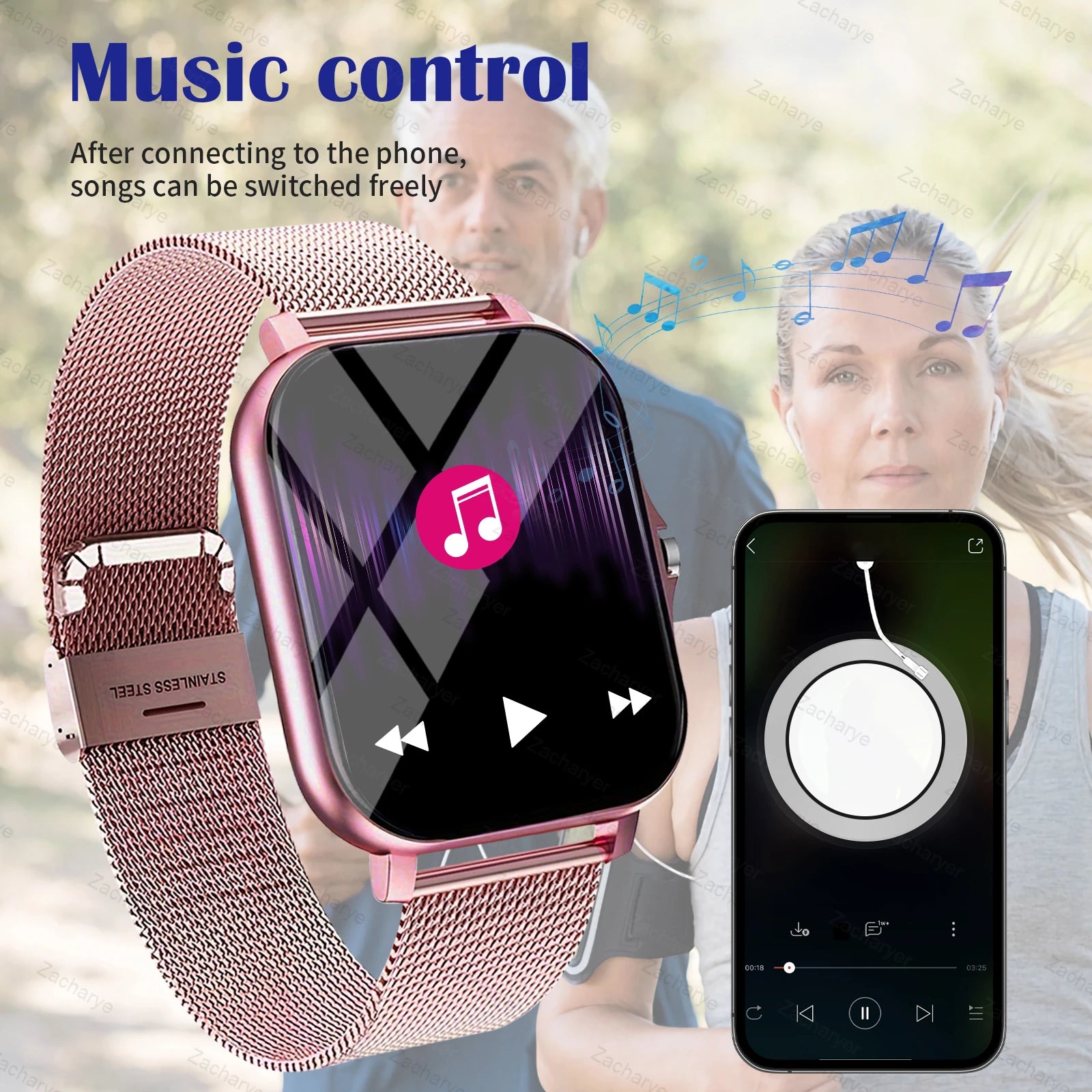 Smartwatch: llamadas inalámbricas, seguimiento de actividad física y comodidad diaria