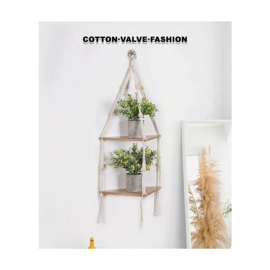 Floating Shelves Wood Stand Boho Home Decor Corner Shelf Wall Hanging Decor Triangle Shelf Display Stand Home Decoration Crafts