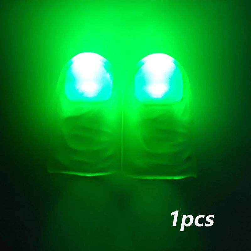 Thumb Finger Light Magic Thumbs Light Toys for Adult Magic Trick Props Led Flashing Fingers Halloween Party Children Toys