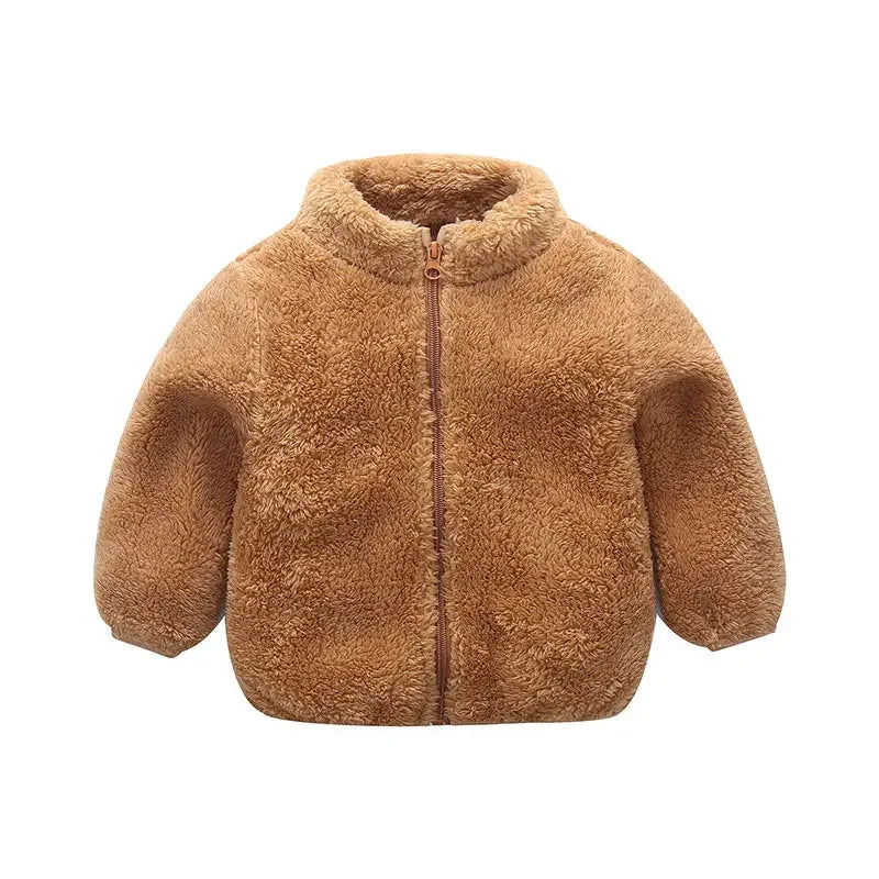 Abrigos de invierno para niñosNueva ropa de abrigo para niños Chaqueta cálida de forro polar para niños Chaquetas para bebés niñas para otoño primavera Ropa para niños