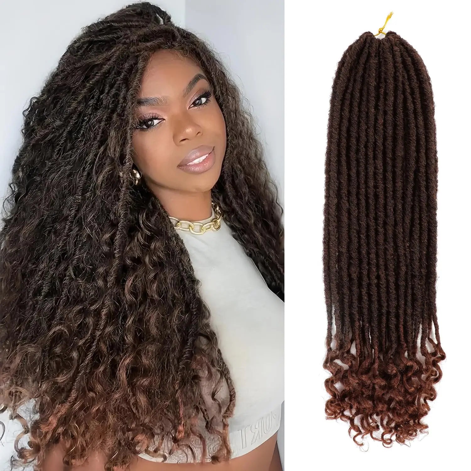 Faux Locs Lacias – Suaves, Prelazadas y Fáciles de Instalar