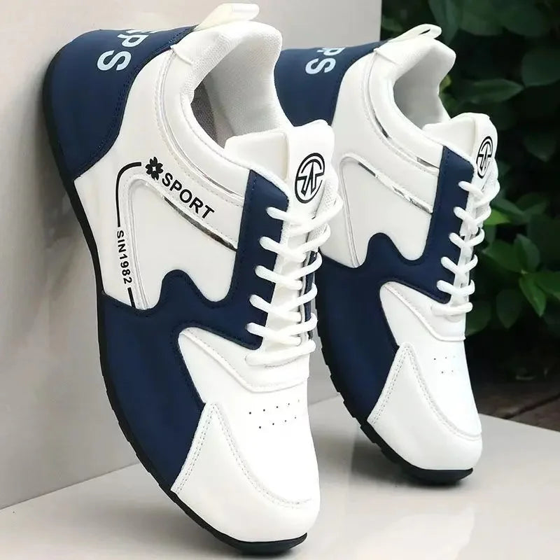 Zapatos de hombre a la moda, casuales de otoño, ligeros, impermeables, antideslizantes, deportivos, estilo "Dad Shoes", resistentes al desgaste para mediana edad y jóvenes