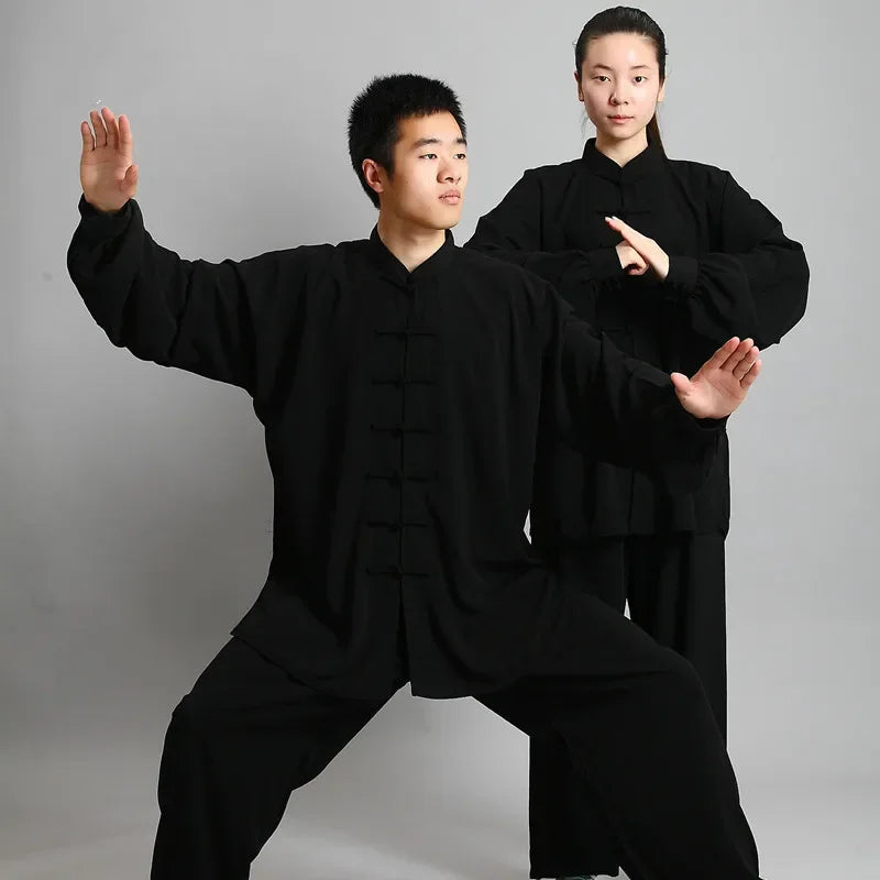 Traje tradicional de Kung Fu y Tai Chi – Gracia, fuerza y equilibrio