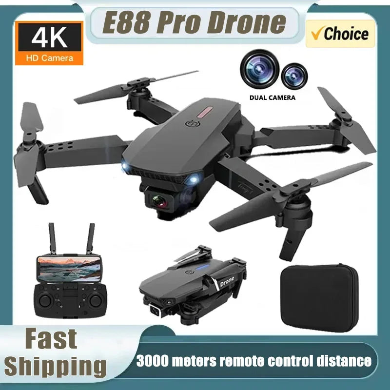 E88 Pro RC Drone With 4K Camera