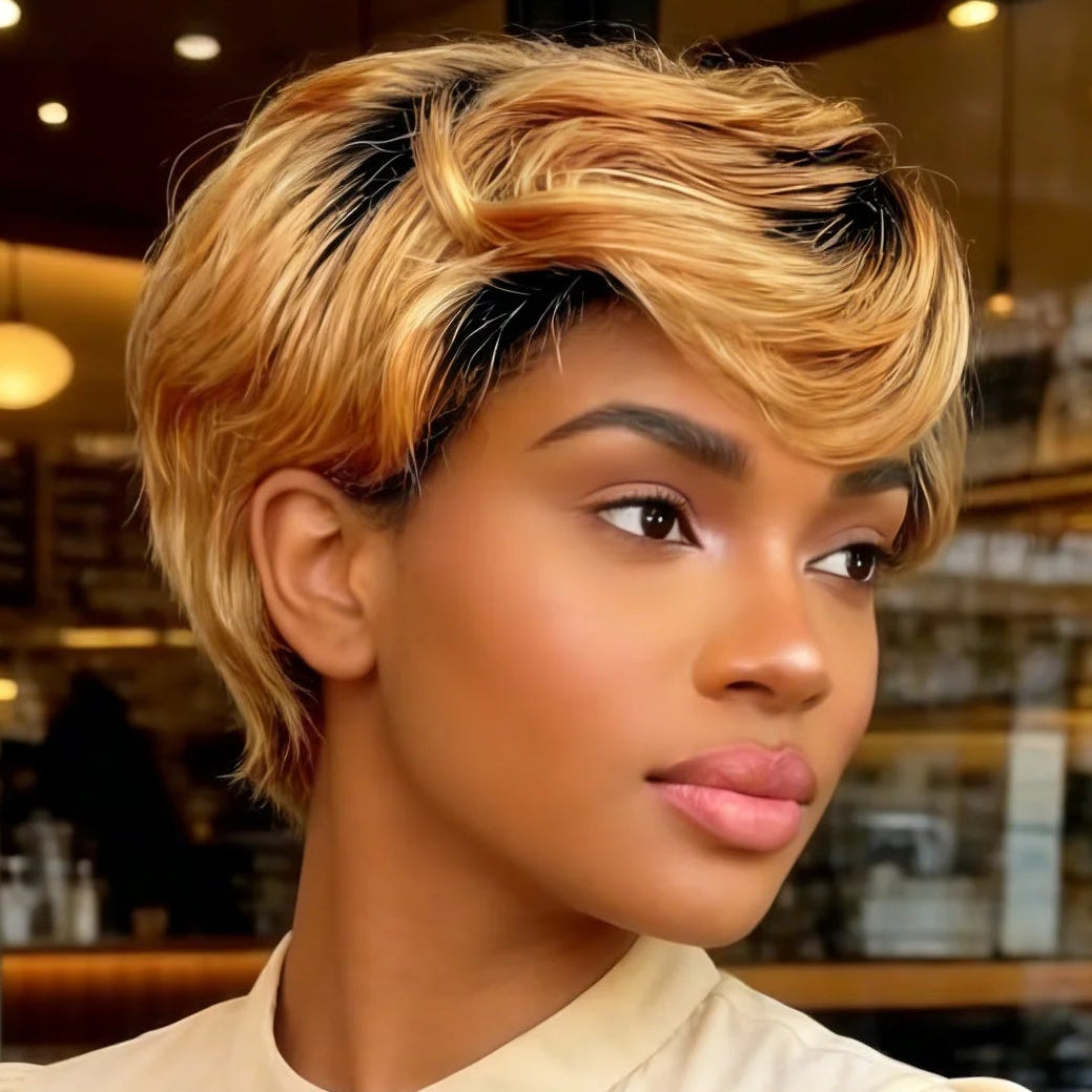 1B/30 Layered Pixie Wig
