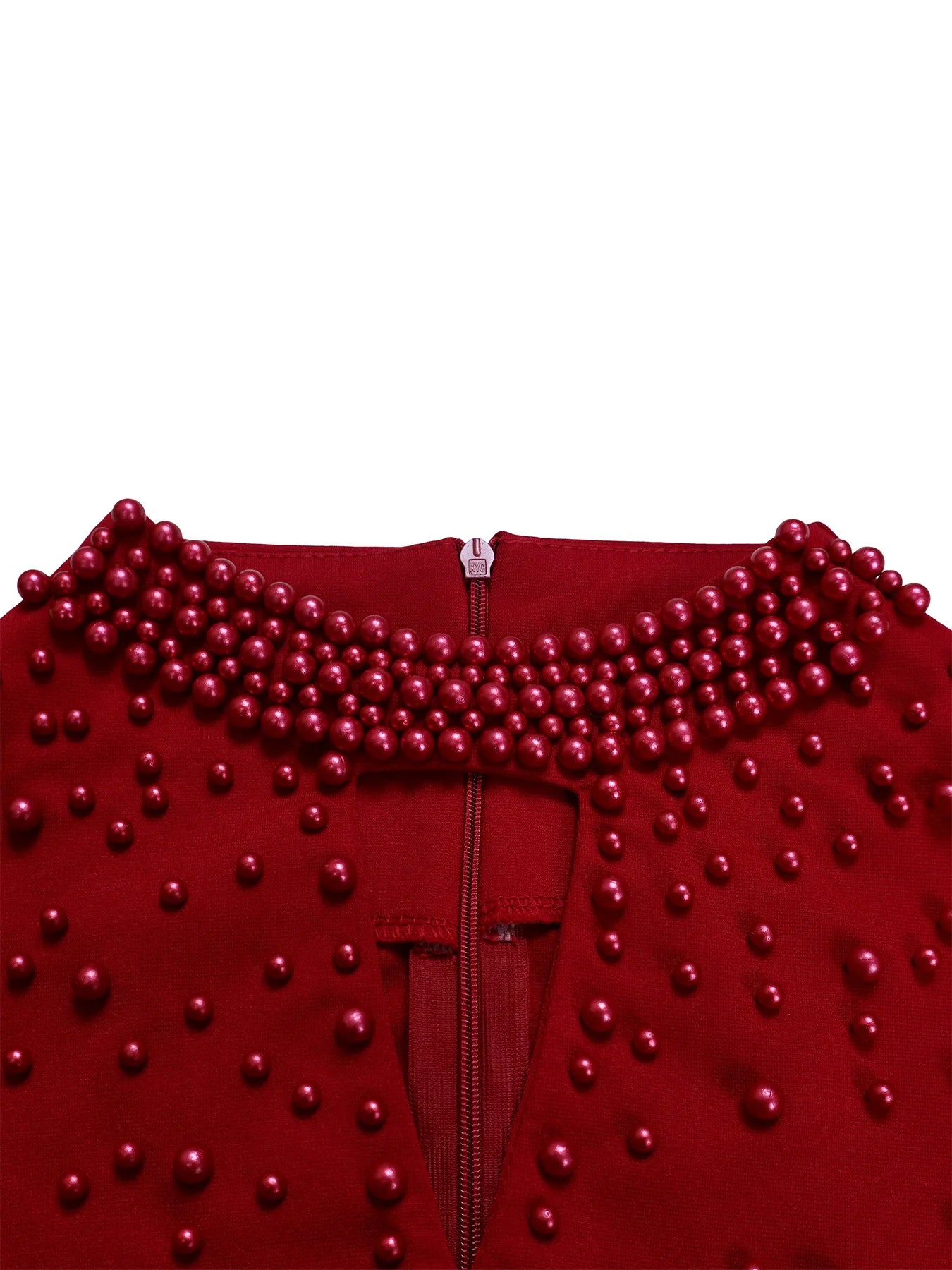 Vestido Elegante Africano para Mujer, Vestidos de Noche con Cuello Alto y Cuentas a la Moda, Vestido Delgado de Temperamento para Mujer, Vestidos Casuales de Manga Larga