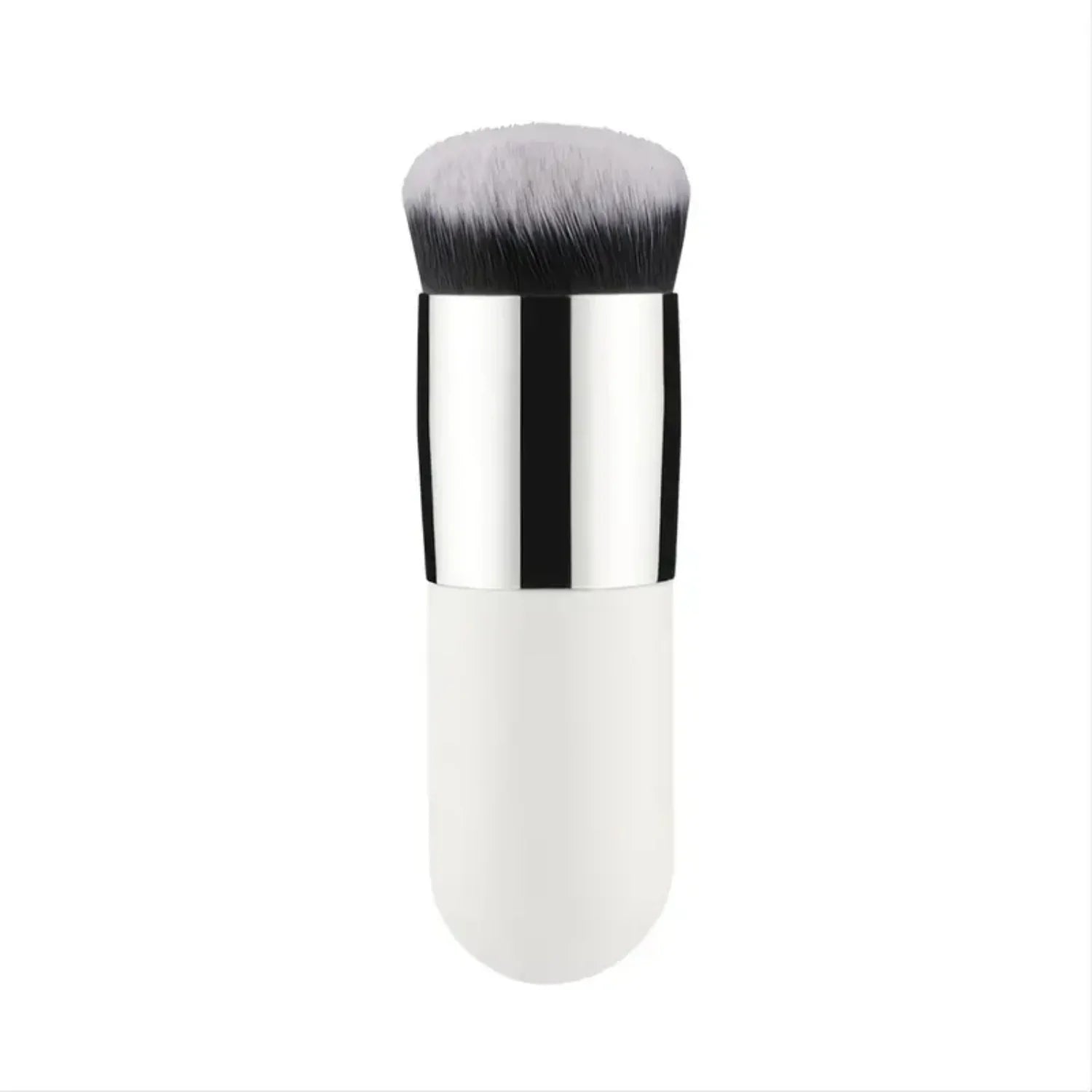 Professional Flat Brush for Fashion Makeup with Highlighting and Loose Powder Applications