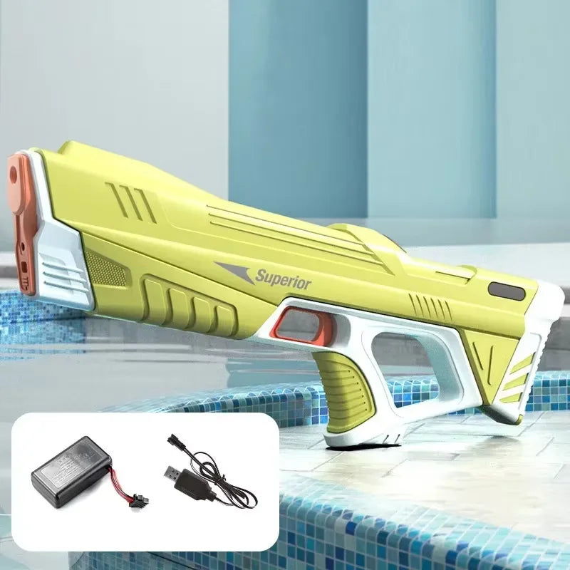 Electric Water Gun Toys Bursts Children's High-pressure Strong Charging Energy Water Automatic Water Spray Children's Toy Guns