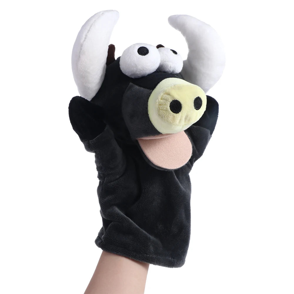 para Niños Peluches Peluches Oso Tiburón Peluches Marioneta de Dedo Títere Animal Muñeco de Peluche