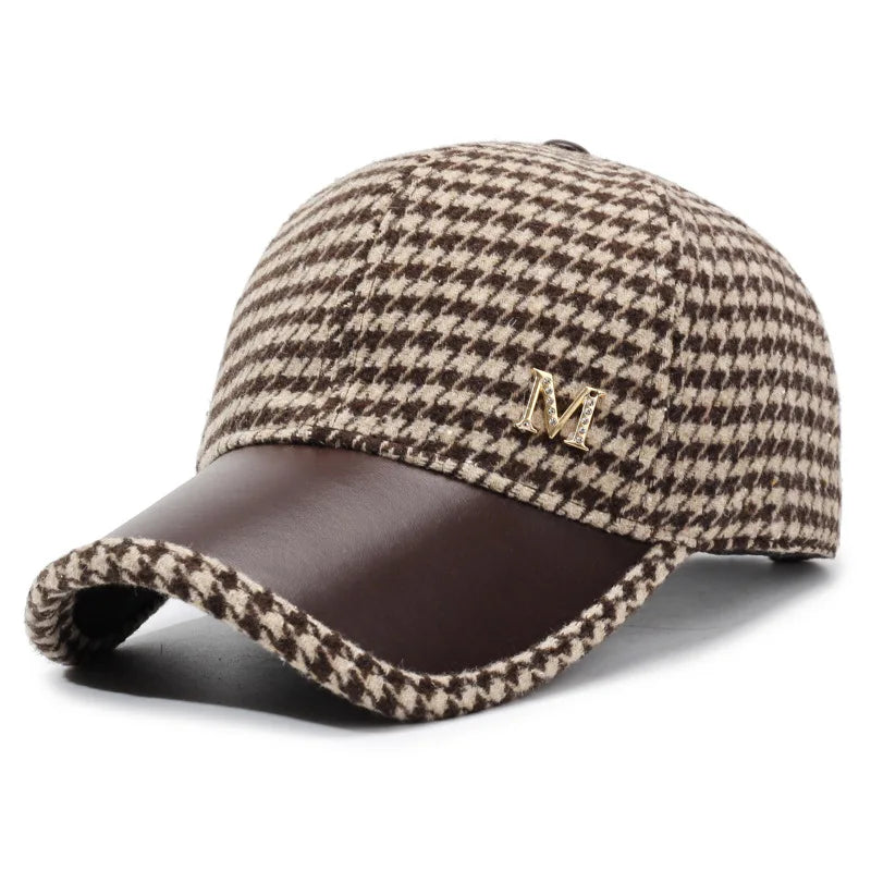 Houndstooth Baseball Cap