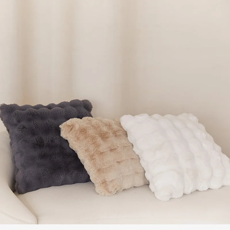 Fur Blanket for Winter Luxury Warmth Super Comfortable Blankets for Beds High-end Warm Winter Blanket for Sofa