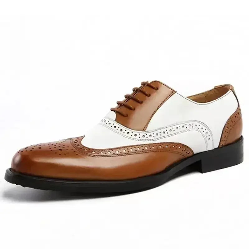 Designer's Classic Men's Formal Shoes, Lace Up Shoes, Plus Size Pointed Business Casual Comfortable Men's Wedding Formal Shoes