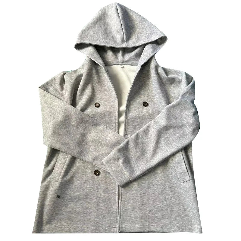 Men Fashion Jacket Male Spring Autumn Windbreaker Bomber Jacket Coats  Hooded Sweatshirt Outwear Jackets Mens Casual Tops