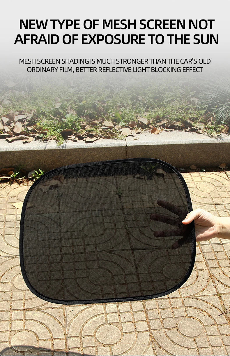 newCar Sun Shades Car Window Shades for Rear and Side Window Car Heat Shield Protect Baby Window Shade Wholesale Creative Design