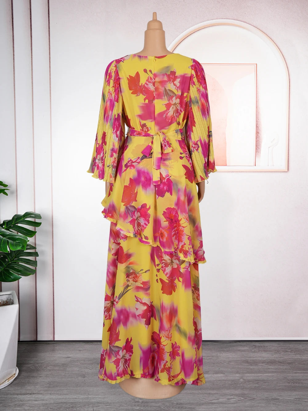 Vestidos africanos elegantes para mujer 2025 Nuevo verano moda estampado túnica talla grande Turquía musulmán boda fiesta de noche vestido largo