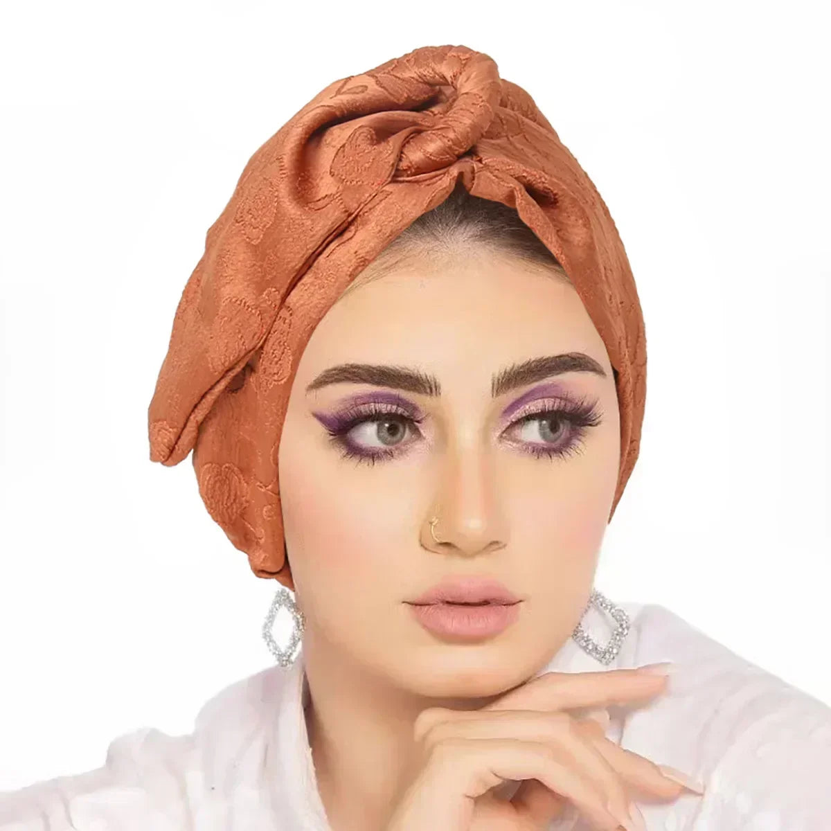 Women’s Sequin Knotted Turban – Elegant, Comfortable & Perfect for Any Occasion