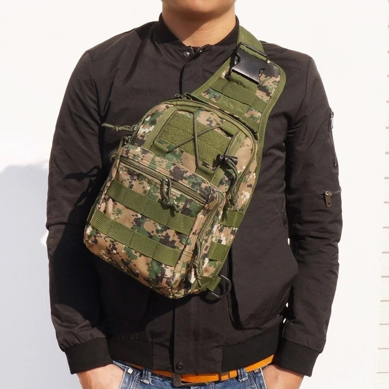 Mochila táctica de hombro Rover EDC para exteriores CCW, bandolera impermeable para senderismo, camping, bolsa de tiro oculta, mochila de caza