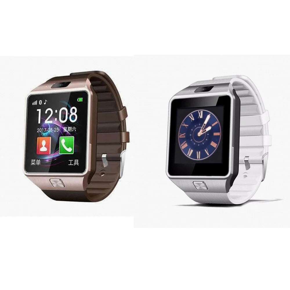 DZ09 Smart Watch IP67 Bluetooth Music Smartwatch Camera With SIM Card Call Smart Watch Men Women Reloj Inteligente For Android