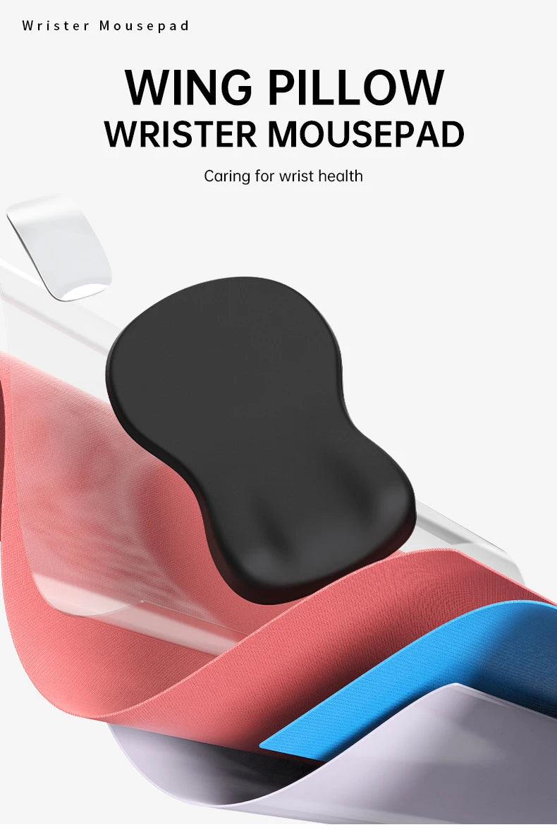 Comfortable Mouse Pad Wrist Rest，Ergonomic Mouse Pad Wrist Support , Relieve Wrist Pain Gel Mouse pad, Laptop, computer, office