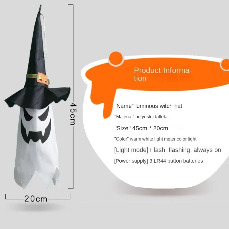 Halloween Decoration Outdoor Party Decoration Indoor Ghost Decoration Ghost Lights Courtyard Party Garden