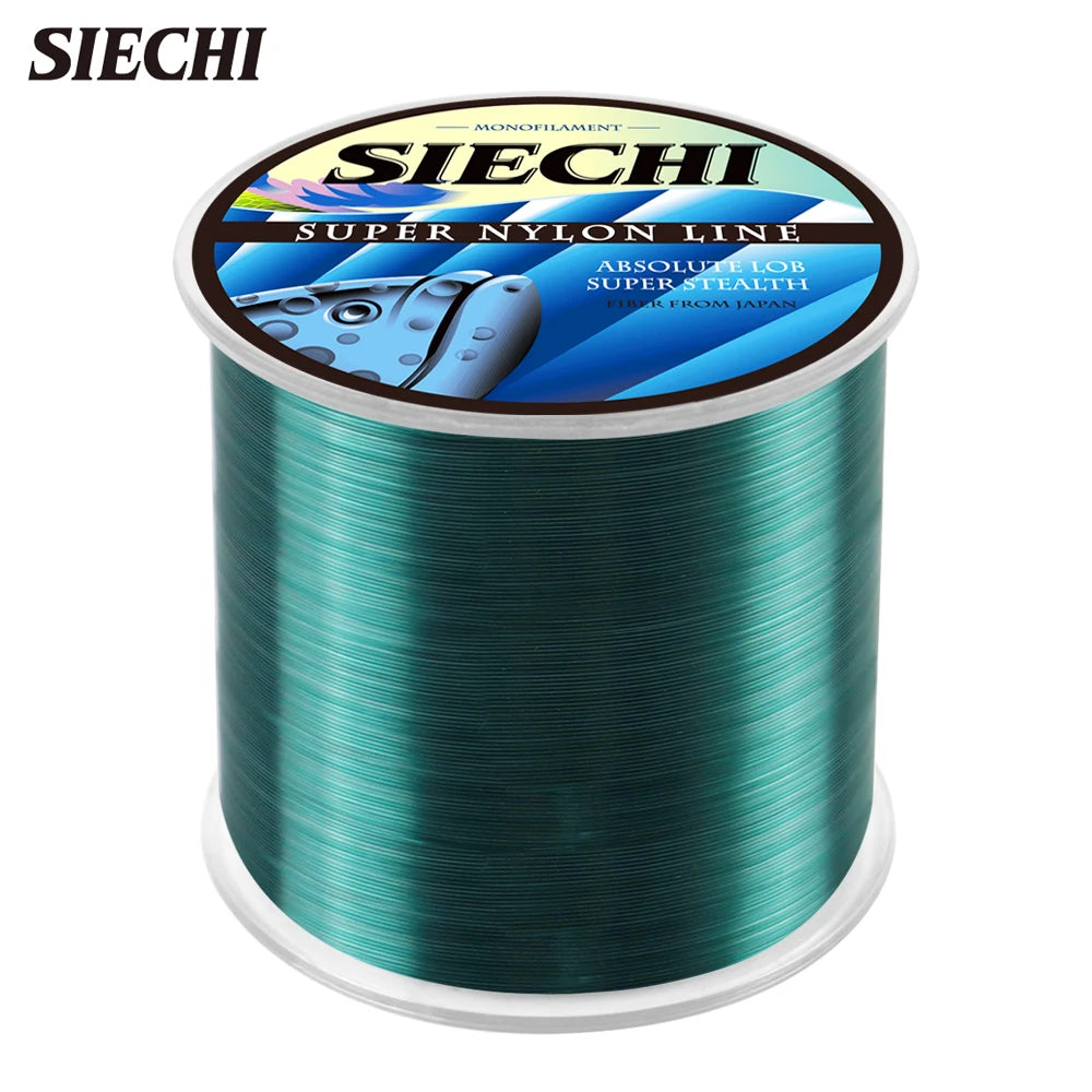500M 1000M Nylon Fishing Line Monofilament Material From Japan Multiple Color Lake River Carp Line Saltwater Fishing Accessories