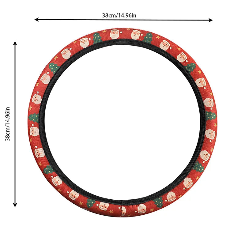 Funda de volante de Navidad
