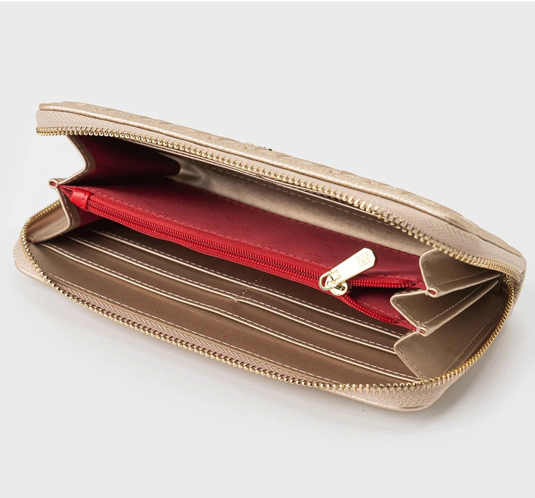 CH High Quality Exquisite Compact Women's Wallet Elegant Convenient With Fashion Niche Light Luxury Brand Wallet
