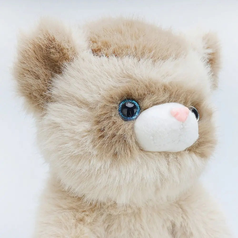 Stuffed Animal Ferrets Plush Toys Sofa Cushion Simulation Stuffed Ferret Kawaii Long Cute Brown Mink Plush Birthday Holiday