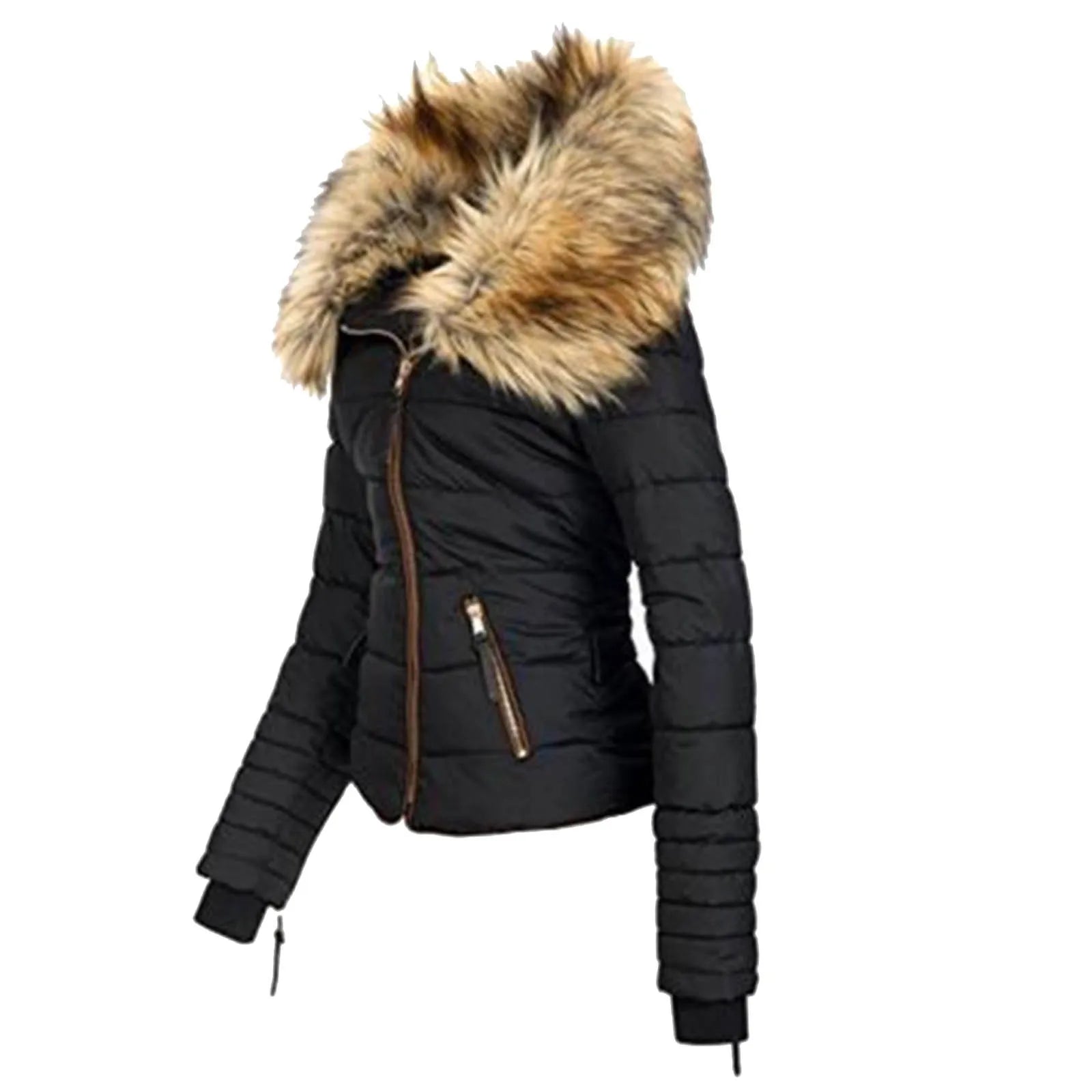 Plus Size Padded Winter Coat