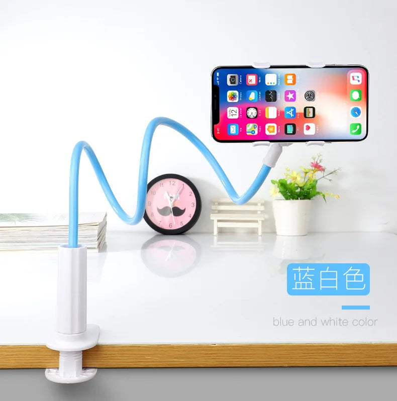 Universal Mobile Phone Holder Flexible Lazy Holder Adjustable Cell Phone Clip Home Bed Desktop Mount Bracket Smartphone Stand
