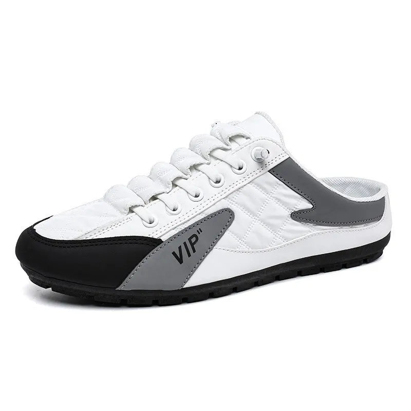 Summer Slippers for Men Trendy Men's Flat Bottom Casual Shoes Soft Sole Support Shoes Men's Sneakers Zapatos De Hombre
