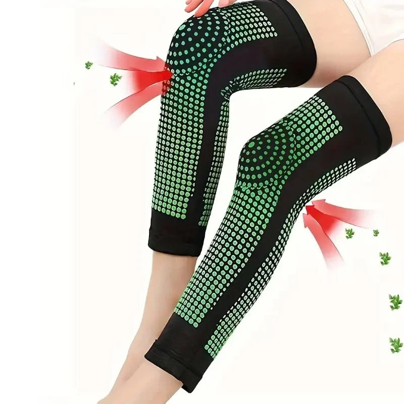 Rodilleras de látex con ajenjo – Calientes y calefactoras, alivian el dolor interno de rodilla, protegen los ligamentos de la rodilla