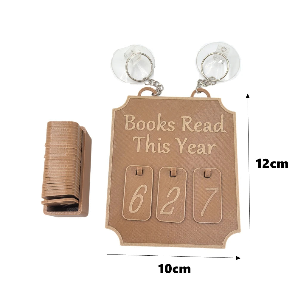 New Hanging Bookshelf Counter Bookish Decor Reading Record Board Hanging Bookshelf Decoration Home Festival Decoration Gifts