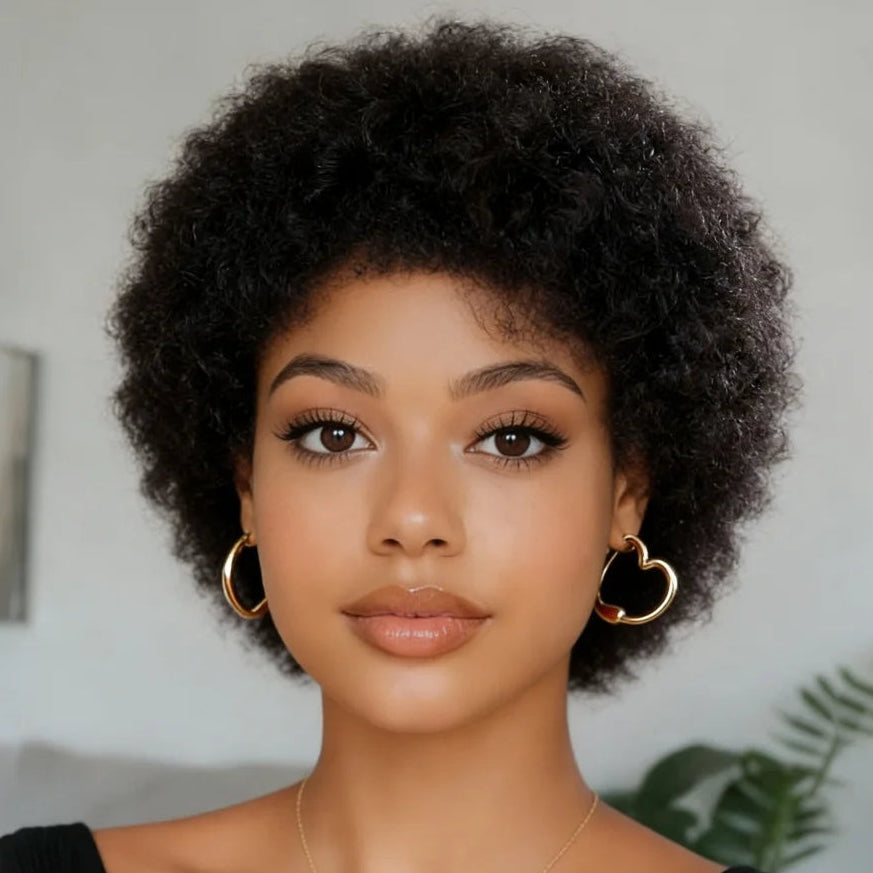 Kinky Curly Pixie Wig