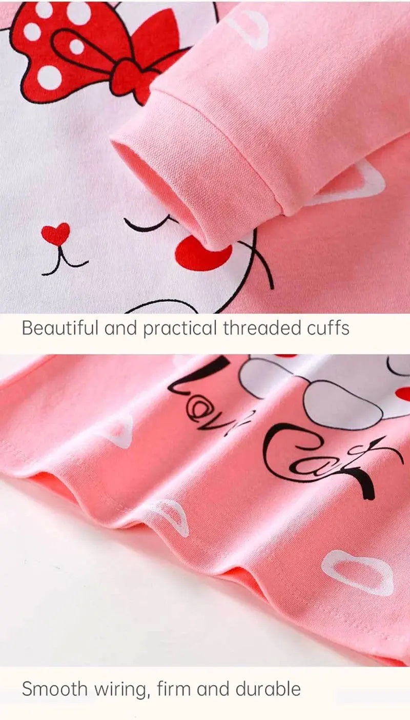 Ropa para niños Conjuntos infantiles Ropa para niños y niñas Algodón Ropa de otoño e invierno Pantalones Pijamas Ropa interior Regalo de Navidad
