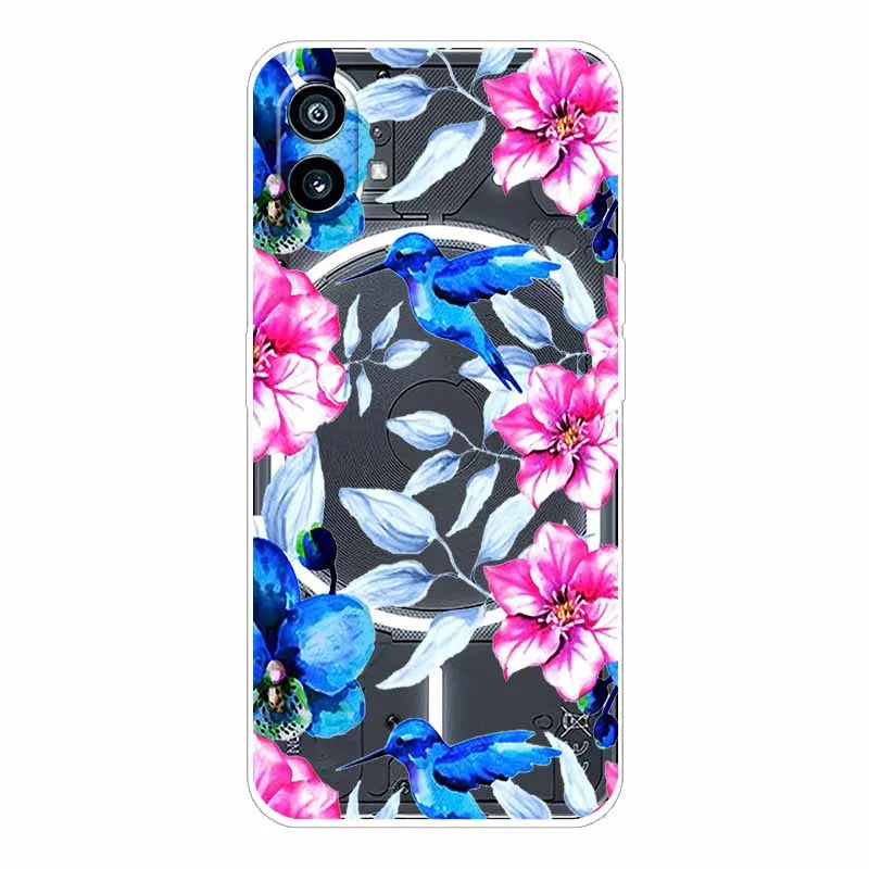 Case for Nothing Phone 1 Cover Transparent Soft TPU Silicone Cases for Nothing Phone One Phone 1 Clear Coque Cute Phone1 2022
