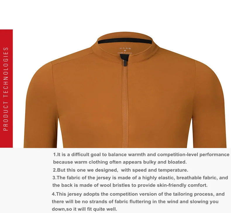 Maillot térmico de ciclismo