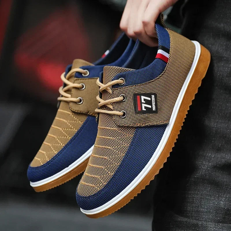 Zapatillas de lona informales para hombre
