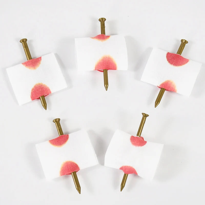 5/10Pcs New Fake Nail Through Finger Prank Toy Kids Novelty Magic Friend Halloween Scare Trick Toy Props