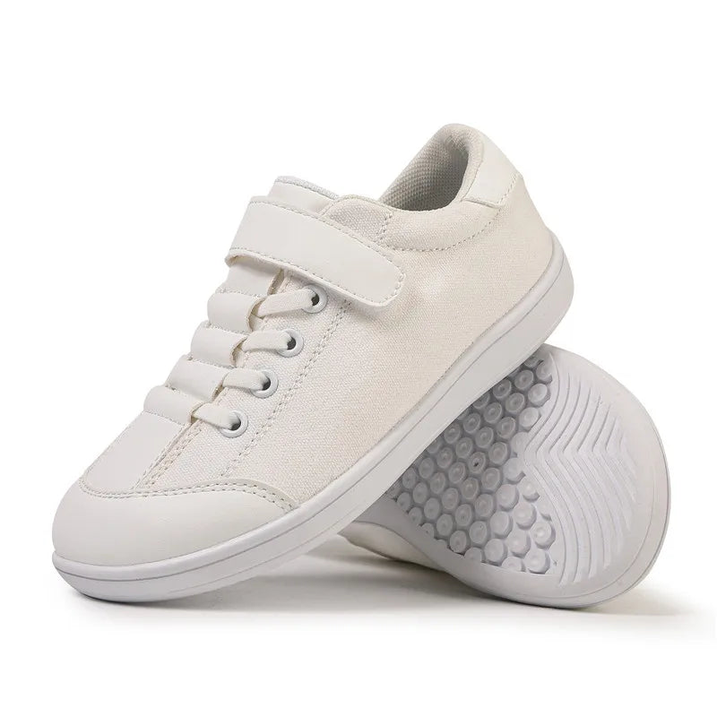 Kids Sneakers Slipstop Toddler Shoes For Children Baby Barefoot Shoes Outdoor Walking Trekking School Student Flats Shoes