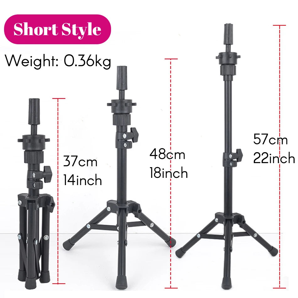 Mannequin Head With Tripod For Making Wig Hat Glasses Mask Display Cosmetology Manikin Head For Makeup Practice Wig Install Kit