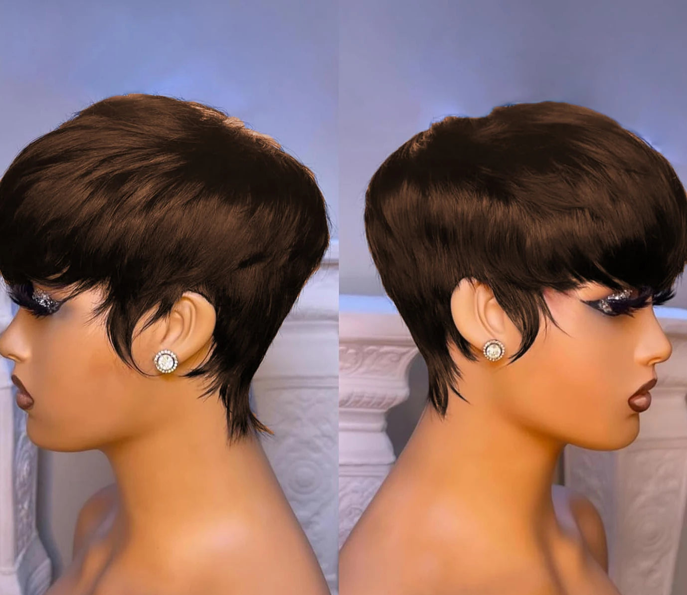 Pixie Cut Human Hair Wig
