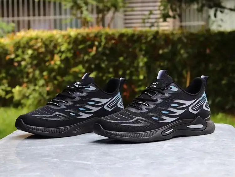 Men's Shoes New Fashion and Trendy Mesh Sports and Casual Shoes Student Soft Sole Comfortable Fashion Men's Running Shoes