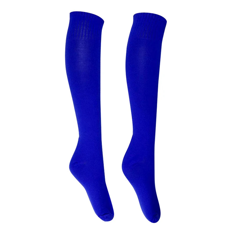 Calcetines deportivos de fútbol al aire libre, rugby, transpirables, de rodilla, para voleibol, béisbol, hockey, calcetines largos para adultos
