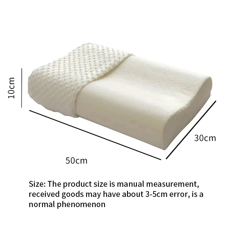 Almohada de espuma viscoelástica para dormir, almohada ajustable para dormir de lado, para alivio del dolor de cuello y hombros, almohada ortopédica contorneada JAF028